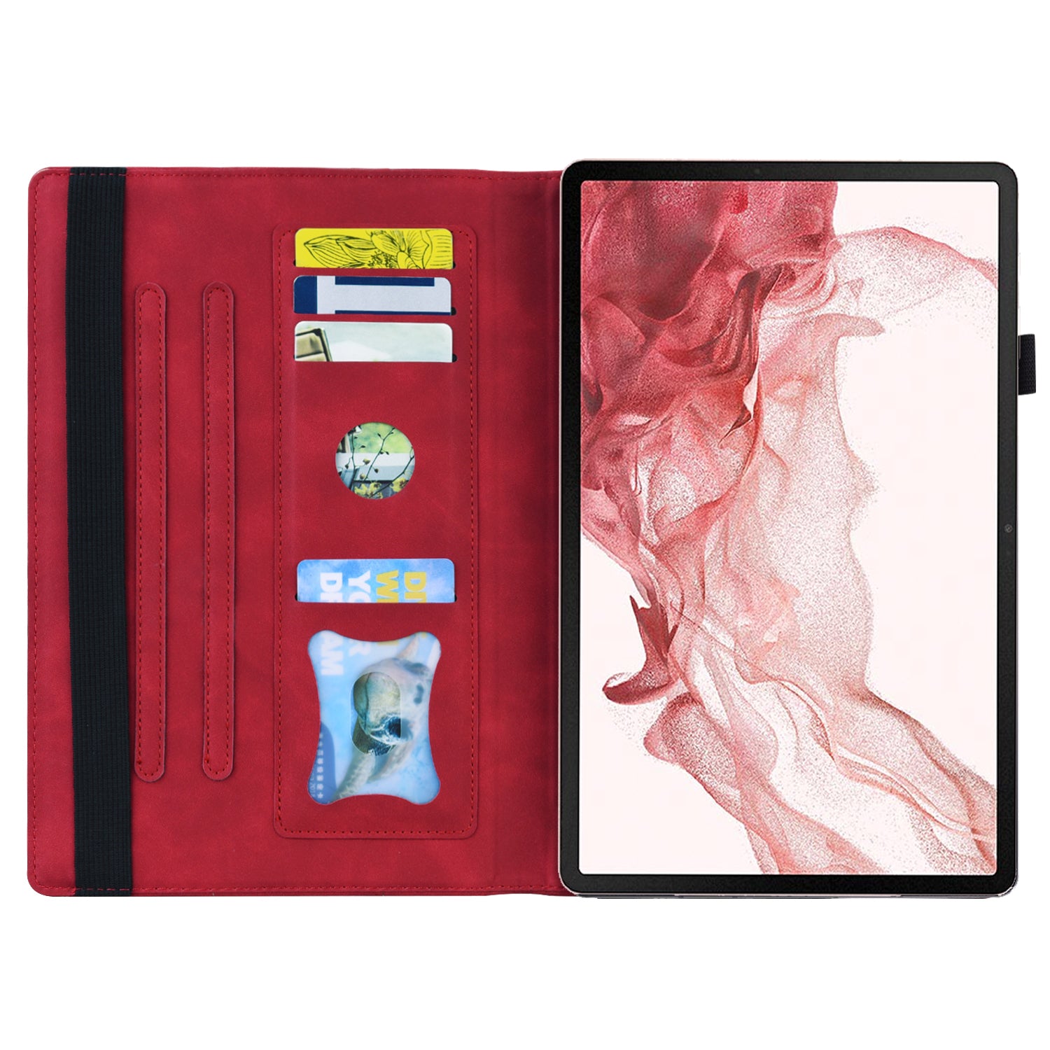 For Samsung Galaxy Tab S9 FE+ Tablet Case Wallet Stand Business Leather Cover For Samsung Galaxy Tab S9 FE+ Tablet Case Wallet Stand Business Leather Cover